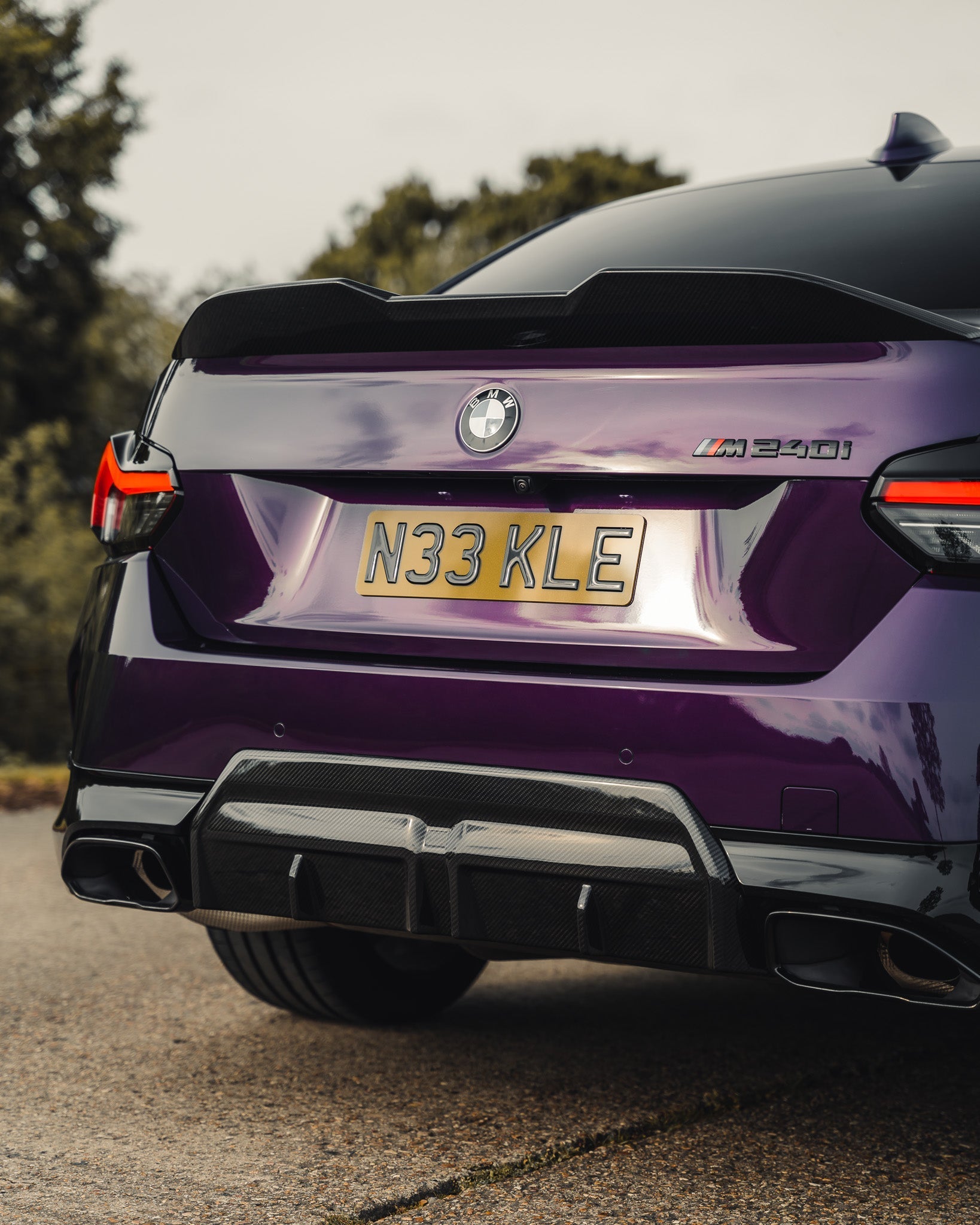 TRE BMW M2 G87, 2 Series & M240i G42 Pre-preg Carbon Fibre Performance Rear Spoiler (2021+)