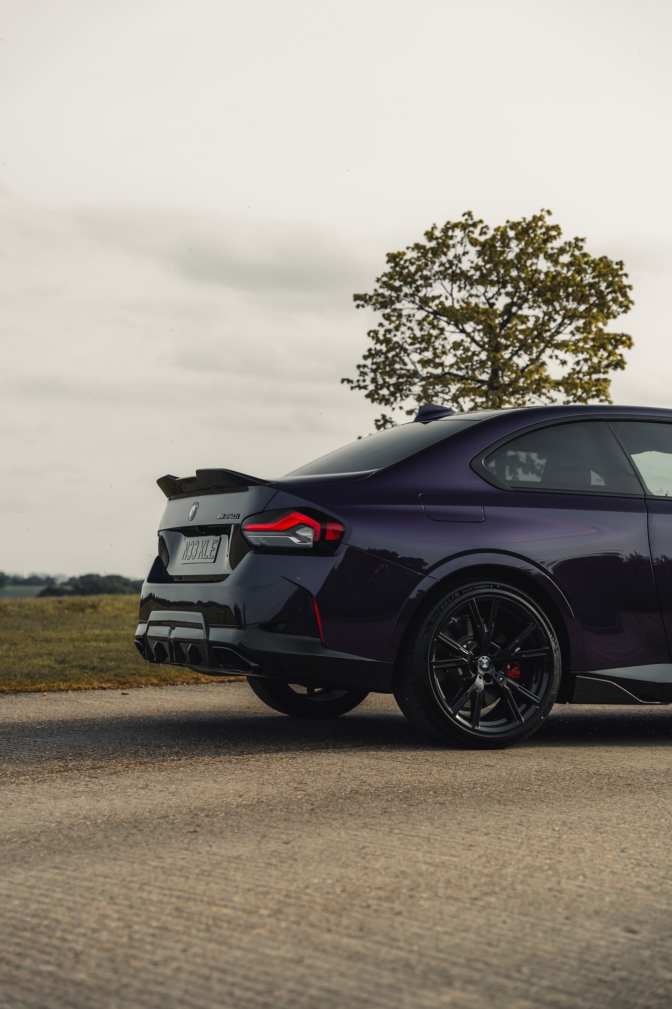 TRE BMW M2 G87, 2 Series & M240i G42 Pre-preg Carbon Fibre Performance Rear Spoiler (2021+)