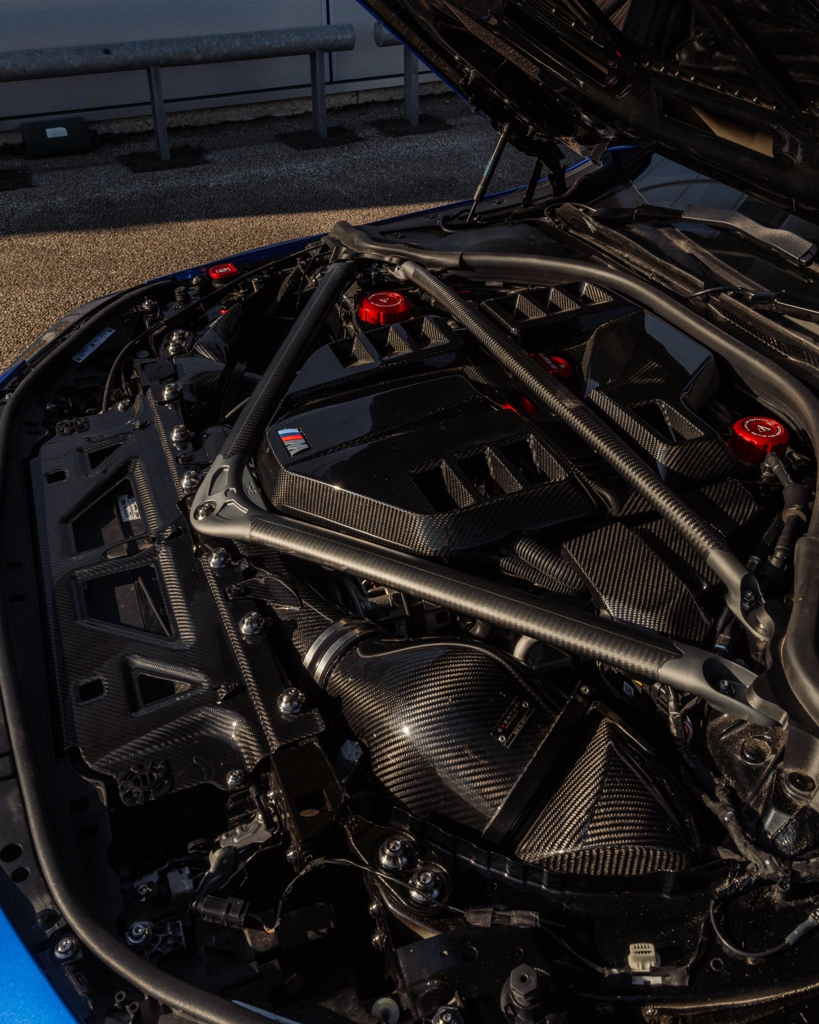 TRE BMW G87 M2, G80 M3 & G82 M4 Pre-Preg Carbon Fibre ECU Battery Terminal Cover