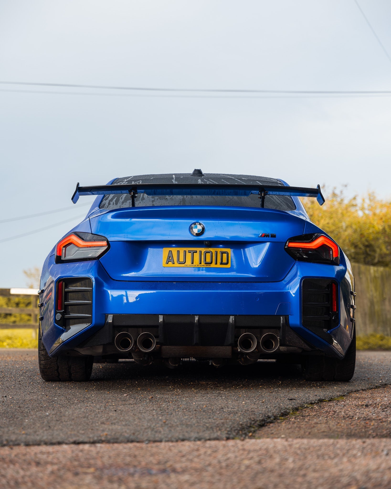 TRE BMW M2 G87 Pre-Preg Carbon Fibre Rear Bumper Attachments (2023+)