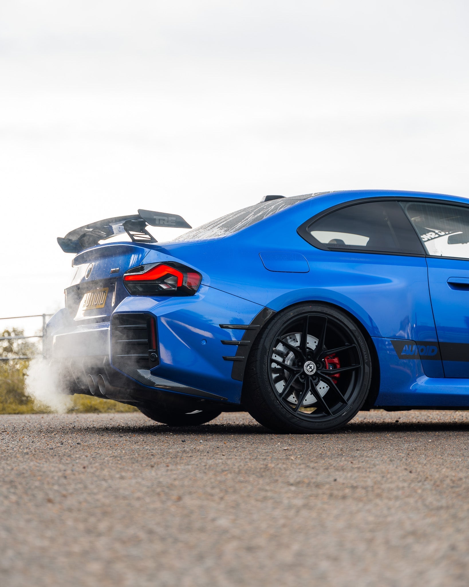 TRE BMW M2 G87 Pre-Preg Carbon Fibre Rear Side Fender Trim Spats (2023+)