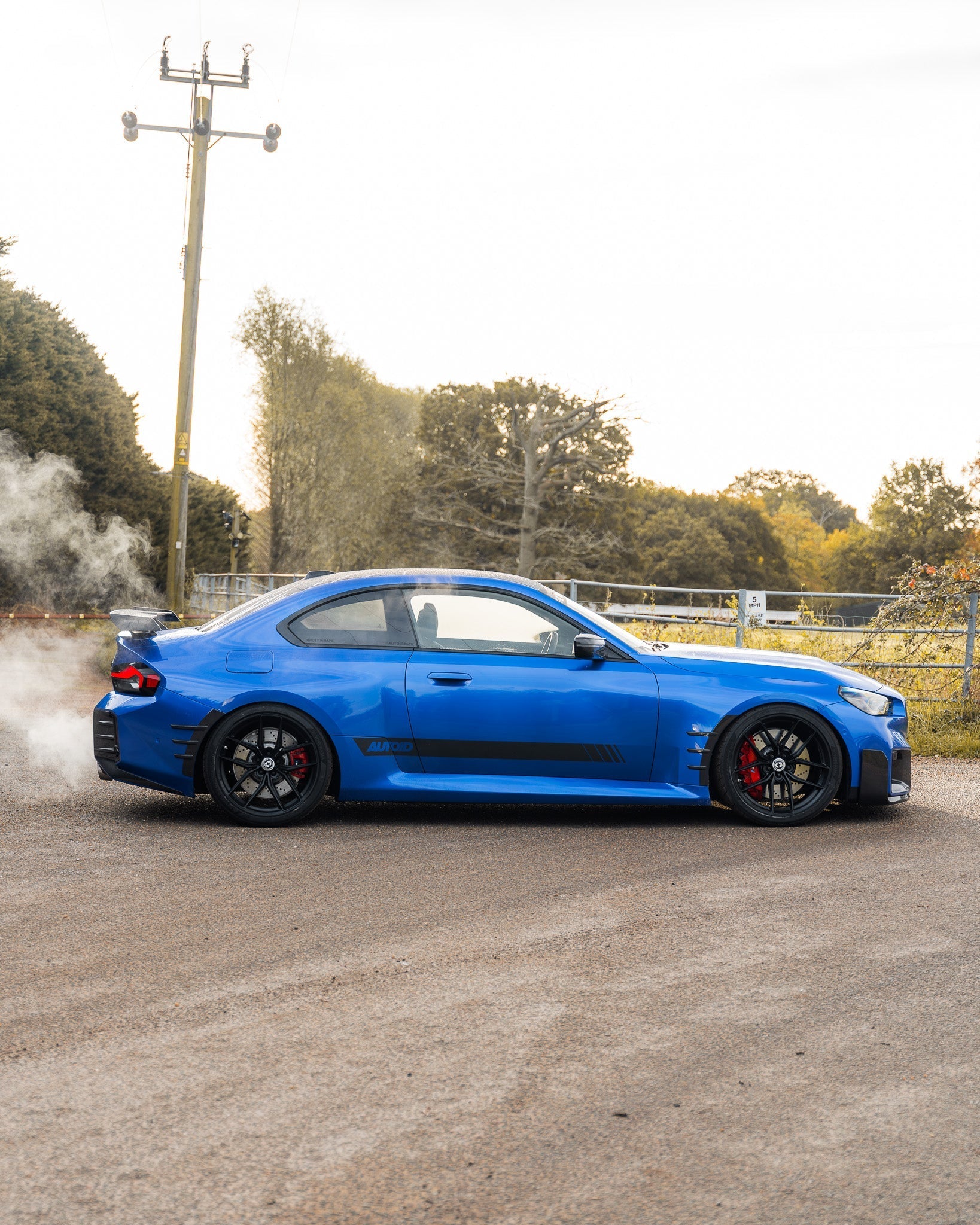 TRE BMW M2 G87 Pre-Preg Carbon Fibre Rear Side Fender Trim Spats (2023+)