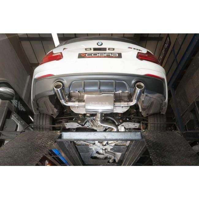 Cobra Sport BMW M235i (F22) Cat Back Exhaust - Performance HQ - United Kingdom