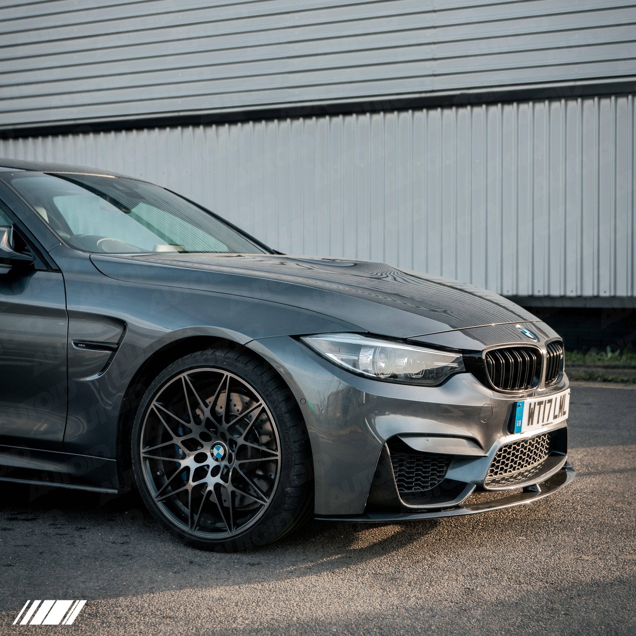 TRE BMW M3 F80 & M4 F82 Pre-Preg Carbon Fibre Front Bumper Inserts (2014-2020)