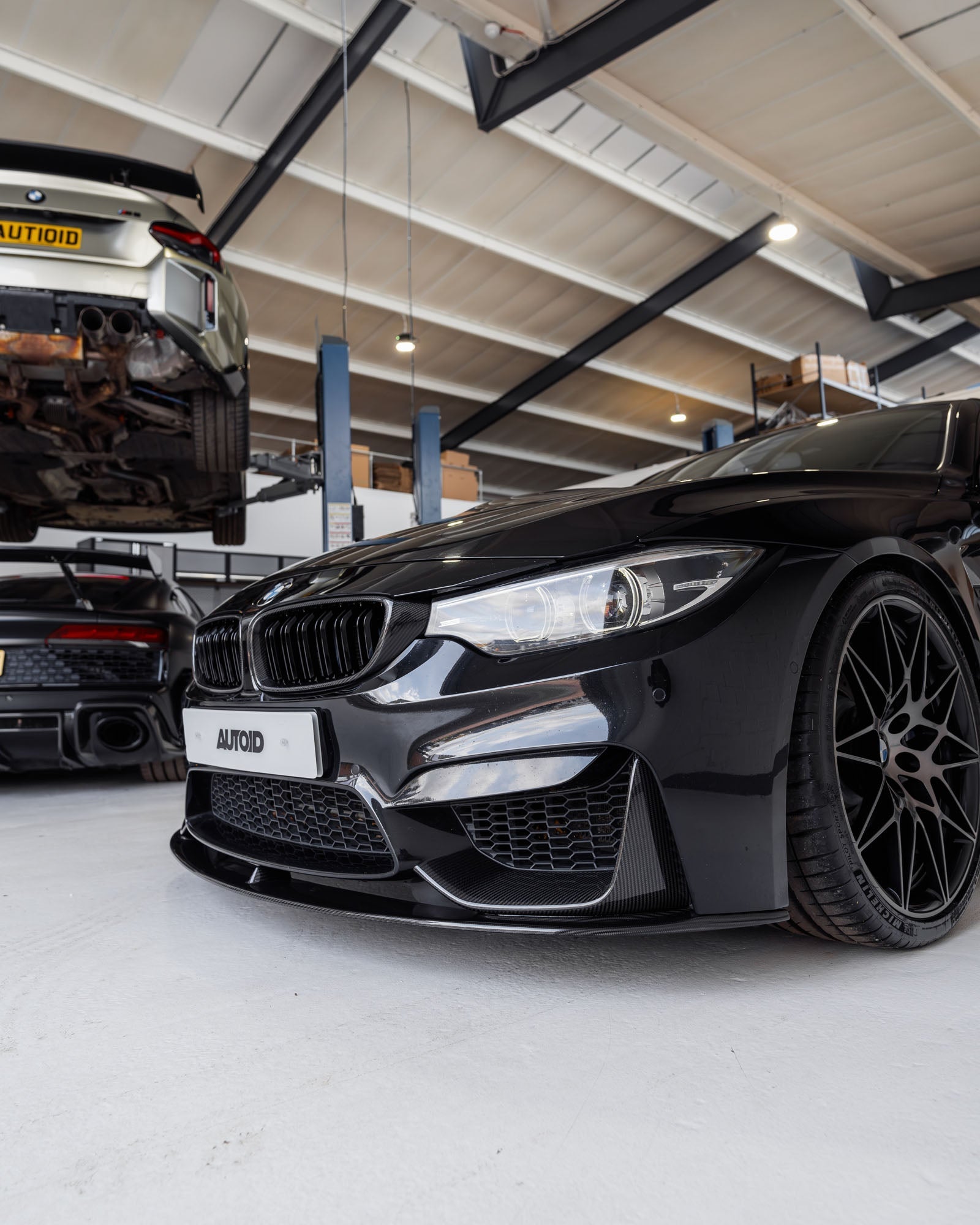 TRE BMW M3 F80 & M4 F82 Pre-Preg Carbon Fibre Front Splitter (2014-2020)