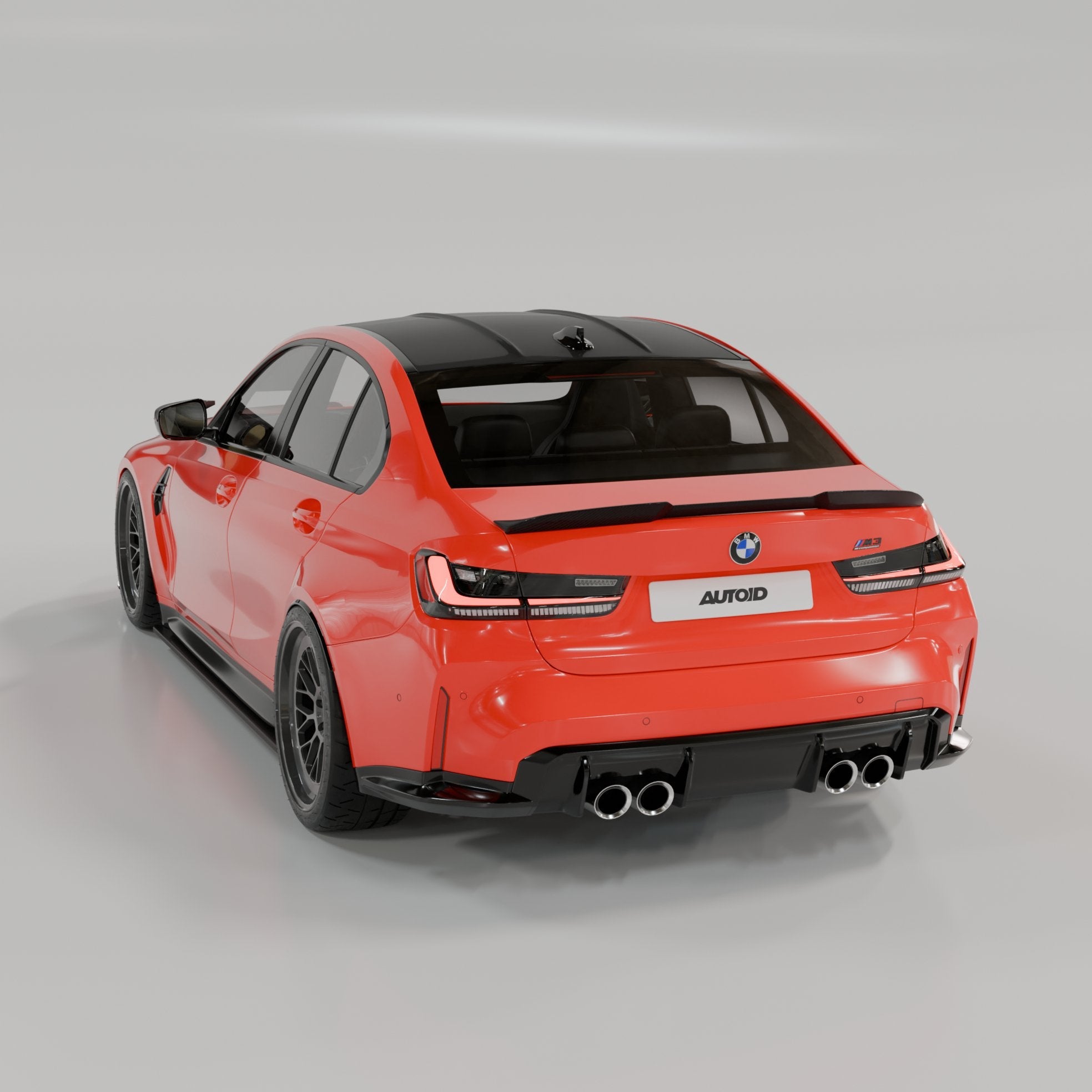 TRE BMW M3 G80 & 3 Series G20 Pre-preg Carbon Fibre PR-1 Rear Spoiler (2018+)