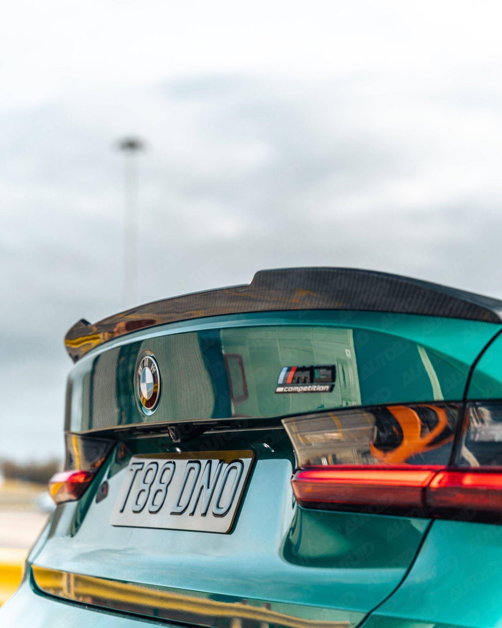 TRE BMW M3 G80 & BMW 3 Series G20 Pre-Preg Carbon Fibre CS Rear Spoiler (2018+)