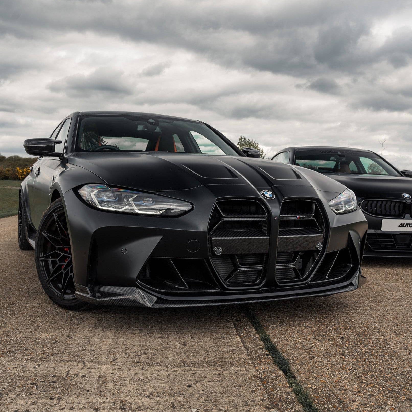 TRE BMW M3 G80 G81 & BMW M4 G82 G83 Pre-Preg Carbon Fibre Performance Front Splitter (2021+)