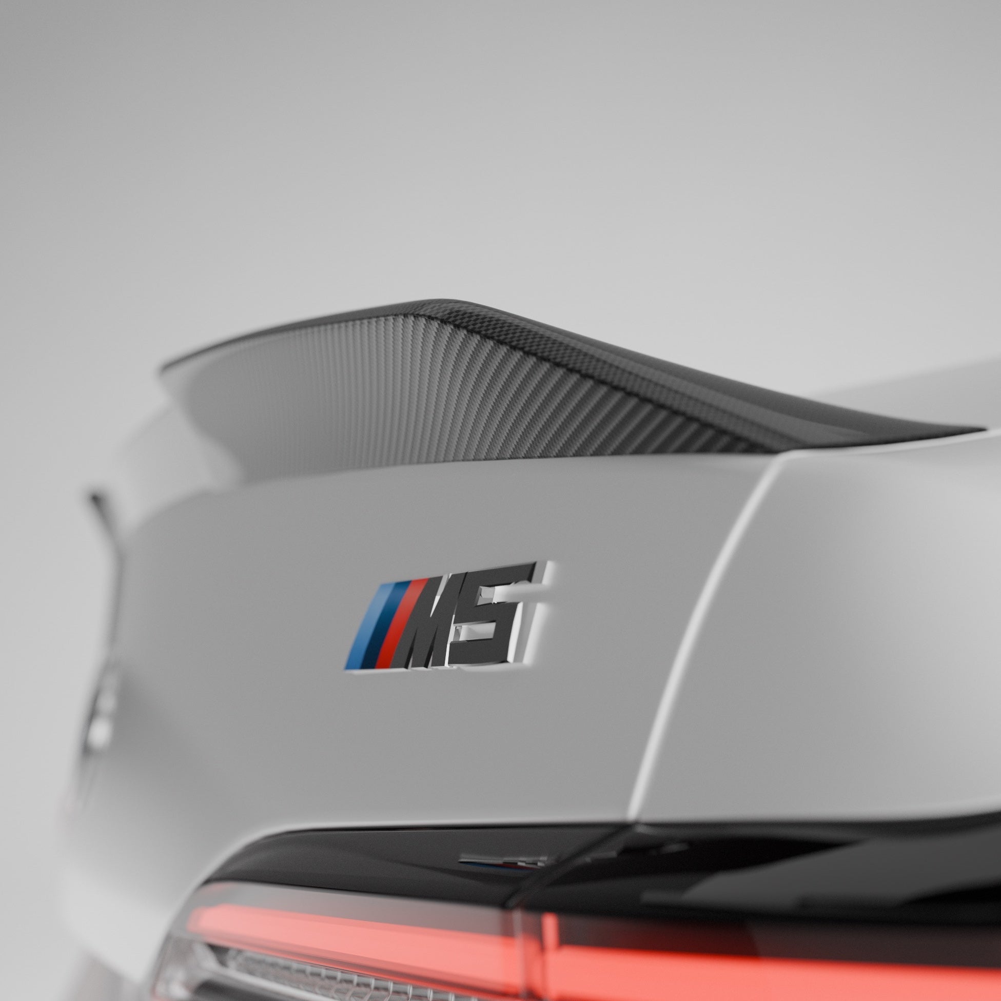 TRE BMW M5 G90 & G60 5 Series Pre-Preg Carbon Fibre PR-1 Rear Spoiler