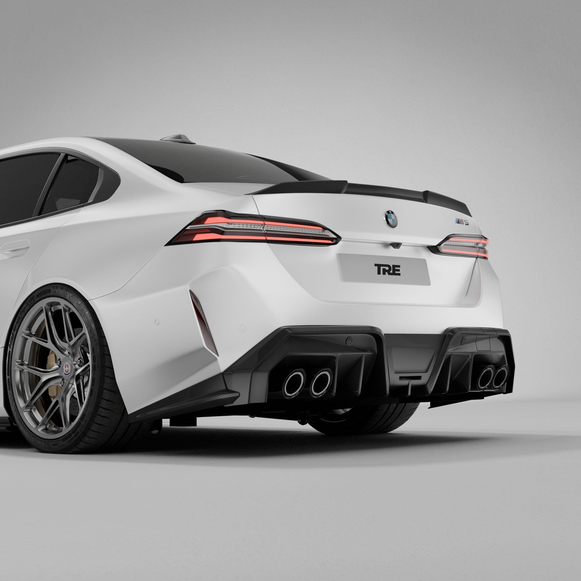 TRE BMW M5 G90 & G60 5 Series Pre-Preg Carbon Fibre PR-1 Rear Spoiler