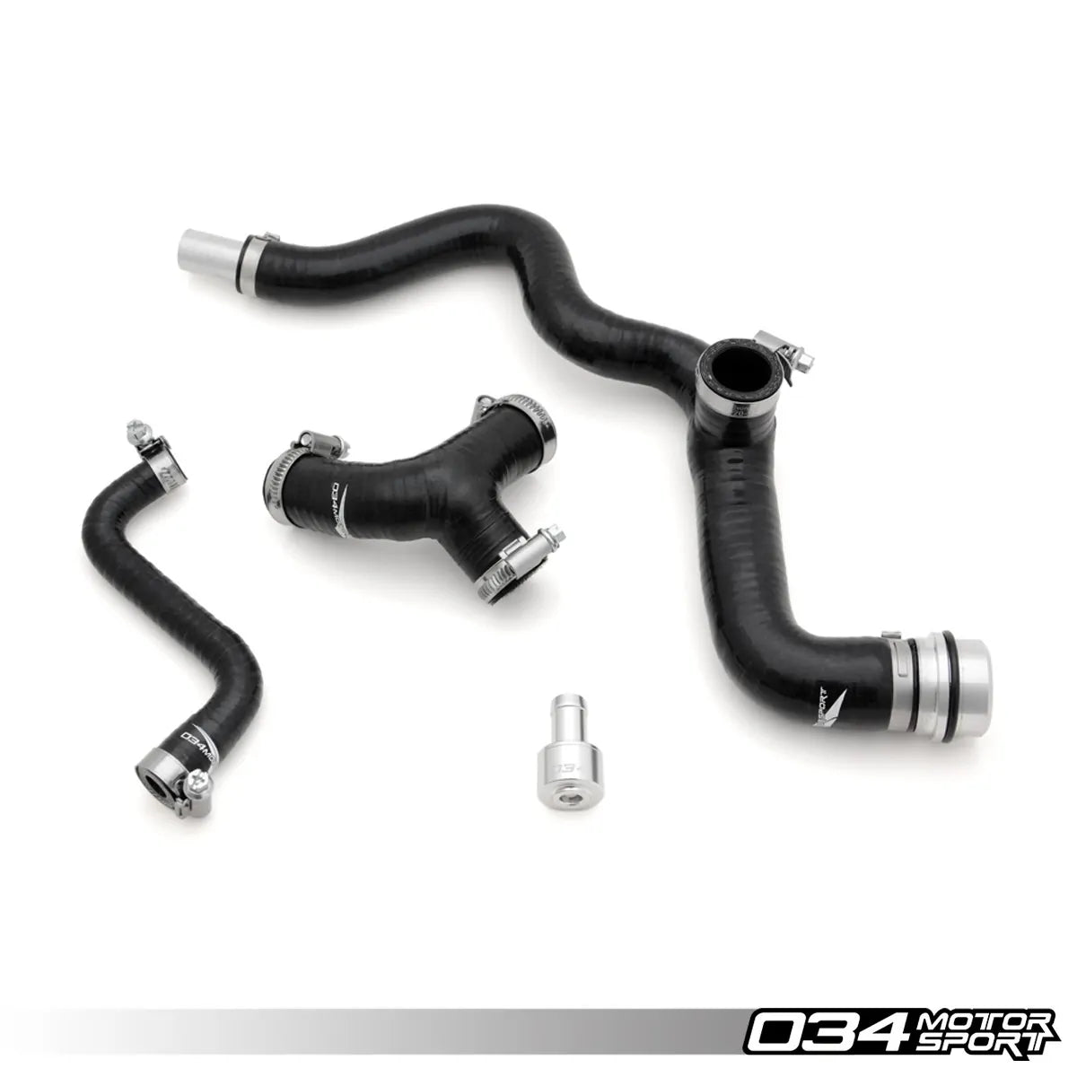 034Motorsport – Breather Hose Kit – Audi A4 B5/B6 AUG/AWM/AMB & Volkswagen Passat 1.8T, Reinforced Silicone