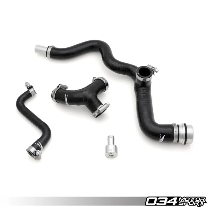 034Motorsport – Breather Hose Kit – Audi A4 B5/B6 AUG/AWM/AMB & Volkswagen Passat 1.8T, Reinforced Silicone
