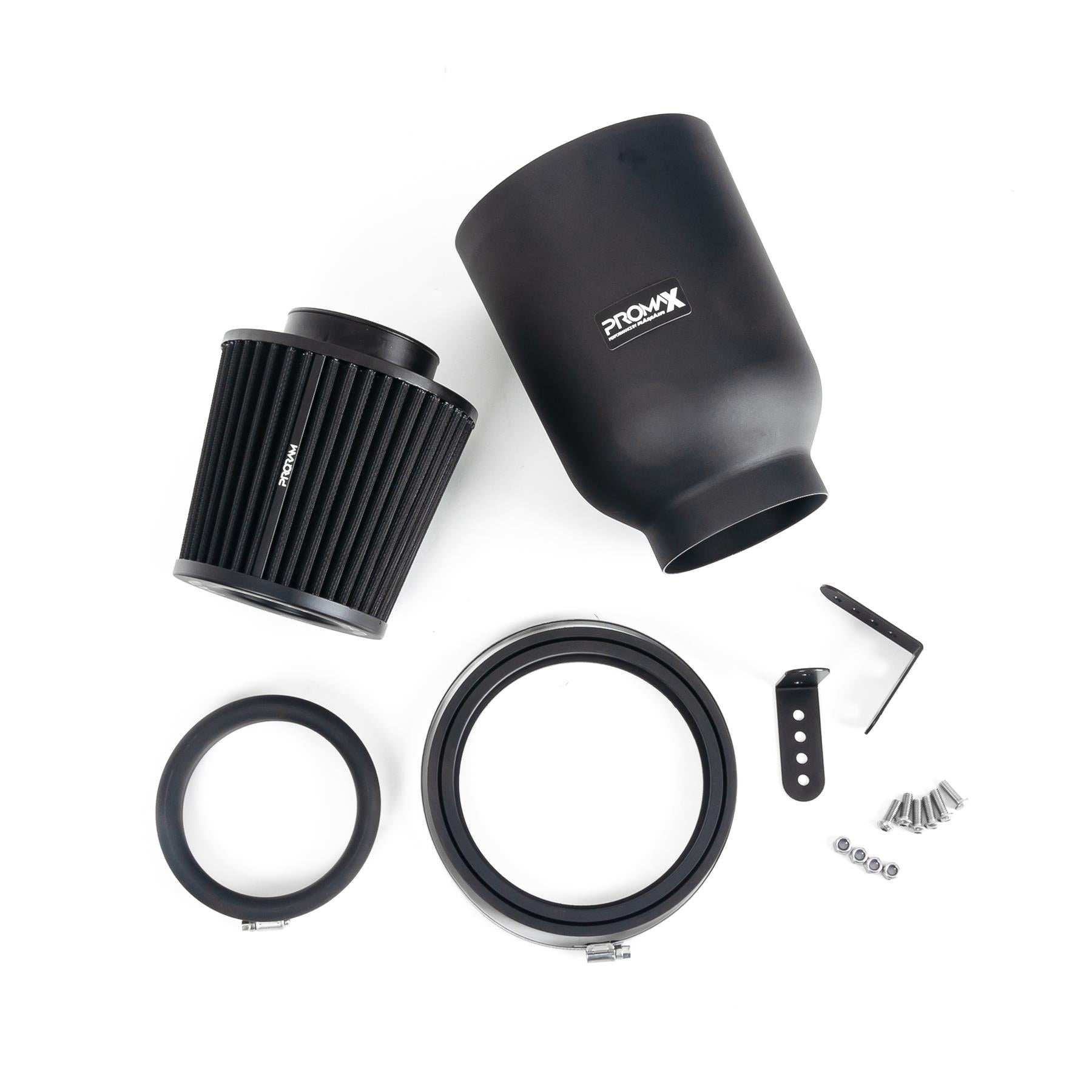 ProMax Large Universal Pleated 85mm Rubber Neck Air Filter in Enclosed Airbox - Performance HQ - United Kingdom