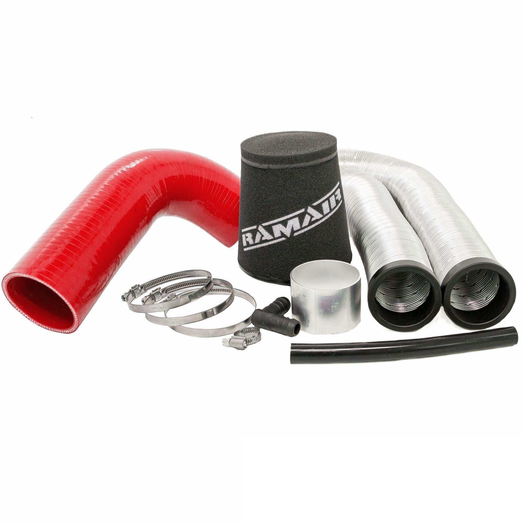 Performance Foam Induction Kit for Peugeot 106 GTi & Saxo VTS - Red Hoses - Performance HQ - United Kingdom