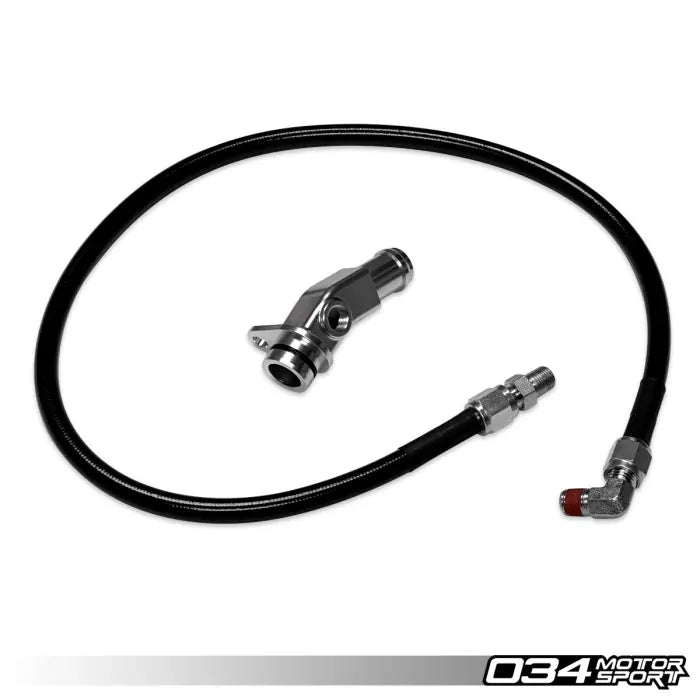 034Motorsport VAG MQB 2.0T Catch Can Oil Drain Kit