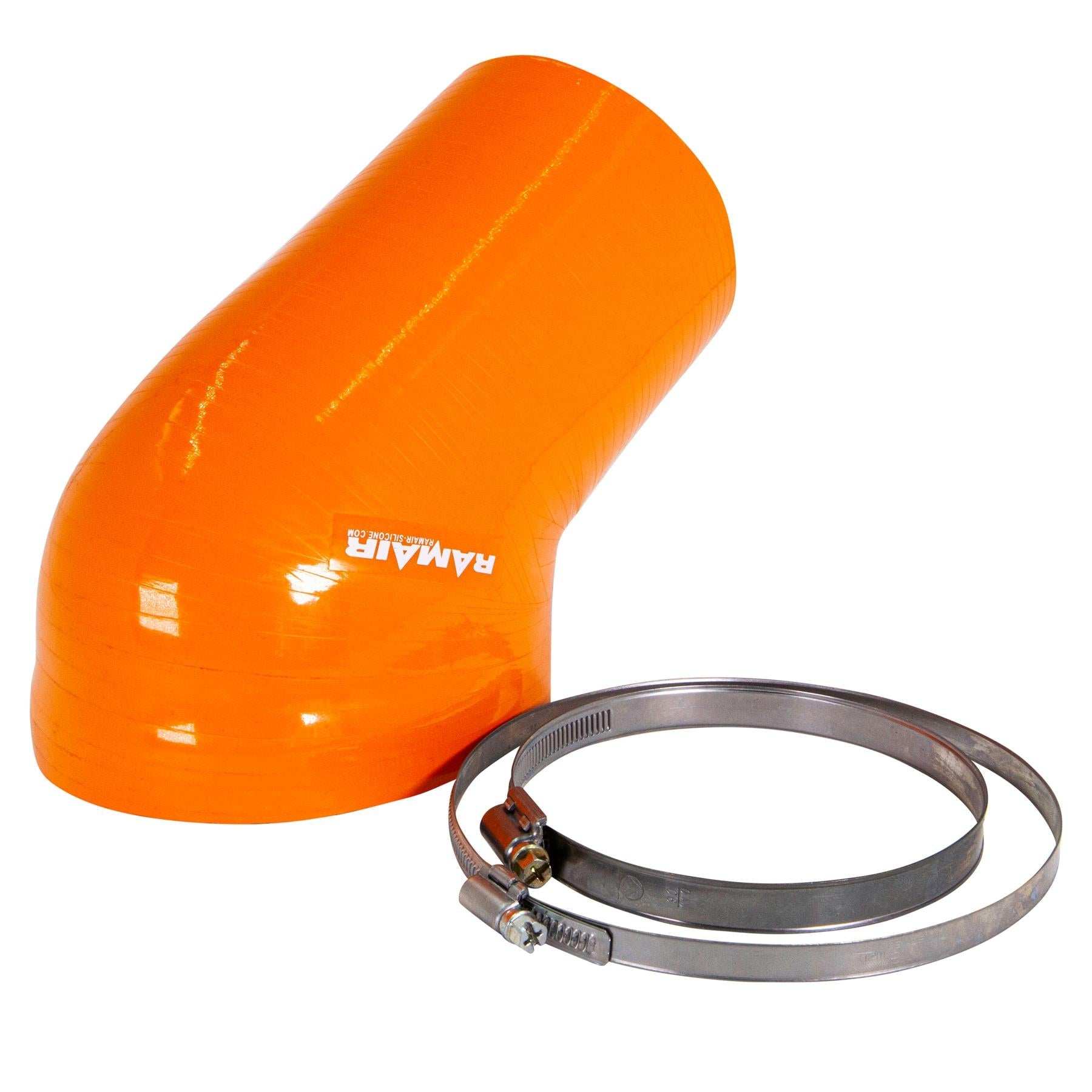 BMW E46 M3 Orange Silicone Intake Hose - Performance HQ - United Kingdom