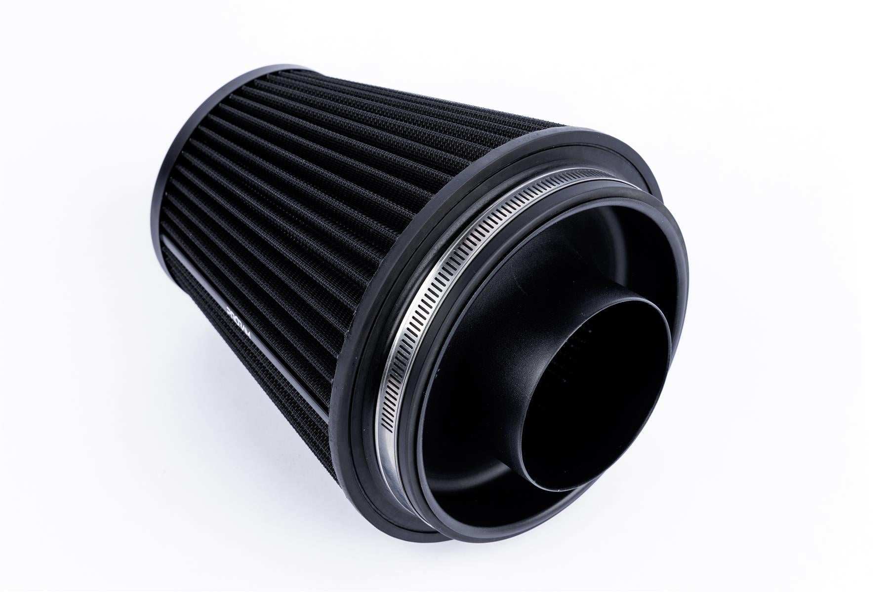 Performance Pleated Induction Kit for VW MK5 Golf R32 3.2 V6 - Black Hoses - Performance HQ - United Kingdom