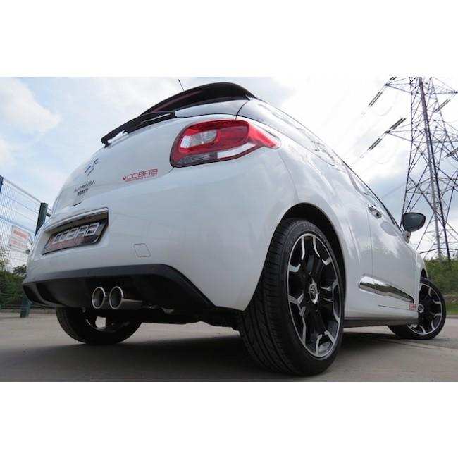 Cobra Sport Citroen DS3 1.6 THP Cat Back Exhaust - Performance HQ - United Kingdom