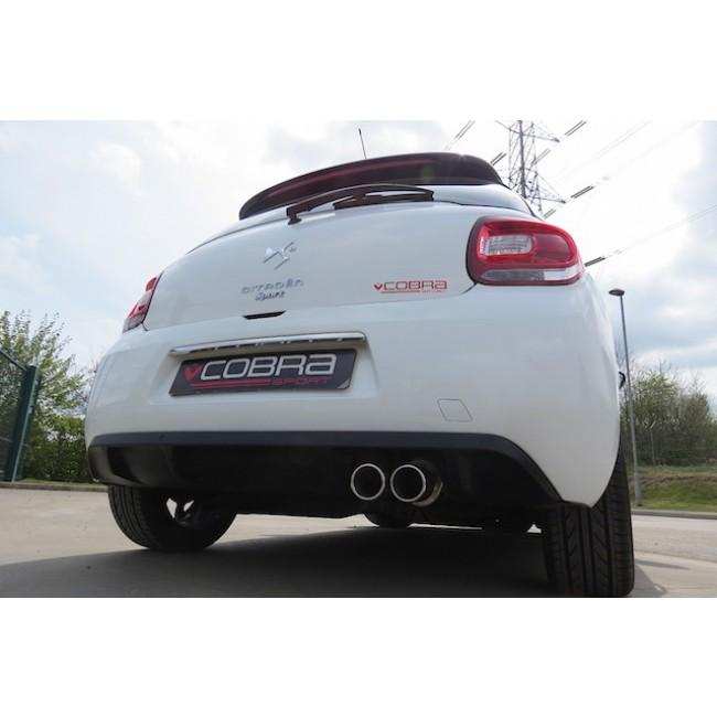 Cobra Sport Citroen DS3 1.6 THP Cat Back Exhaust - Performance HQ - United Kingdom