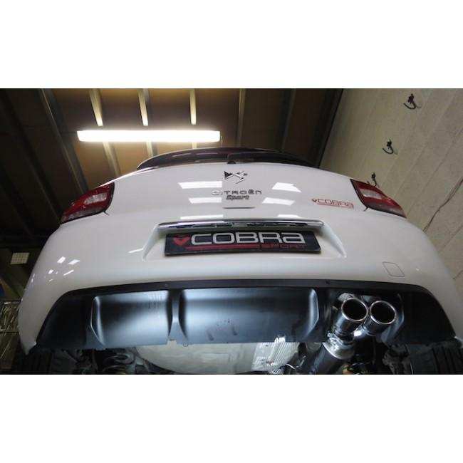Cobra Sport Citroen DS3 1.6 THP Cat Back Exhaust - Performance HQ - United Kingdom