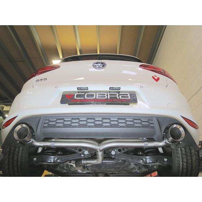 Cobra Sport VW Golf GTD (Mk7) 2.0 TDI (5G) (14-17) GTI Style Rear Exhaust - Performance HQ - United Kingdom