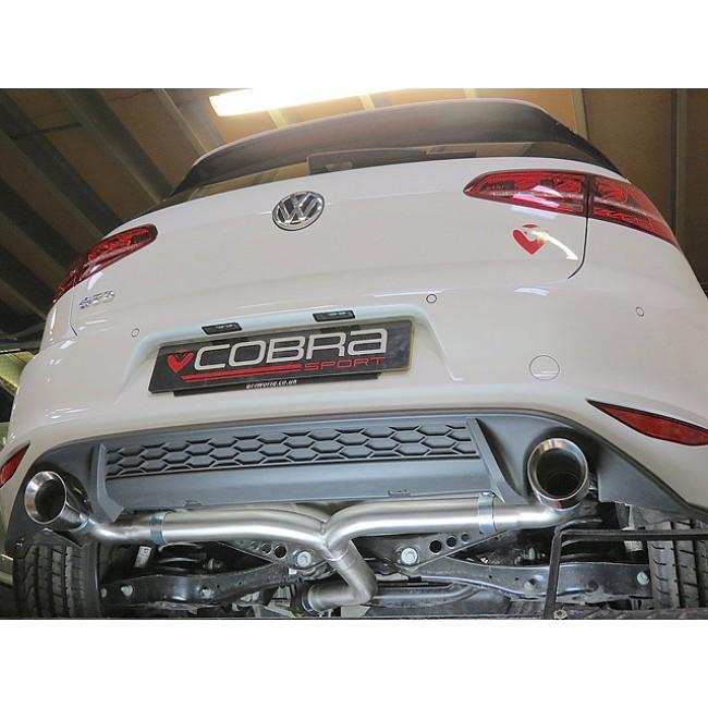 Cobra Sport VW Golf GTD (Mk7) 2.0 TDI (5G) (14-17) GTI Style Cat Back Exhaust - Performance HQ - United Kingdom