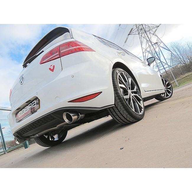 Cobra Sport VW Golf GTD (Mk7) 2.0 TDI (5G) (14-17) GTI Style Cat Back Exhaust - Performance HQ - United Kingdom