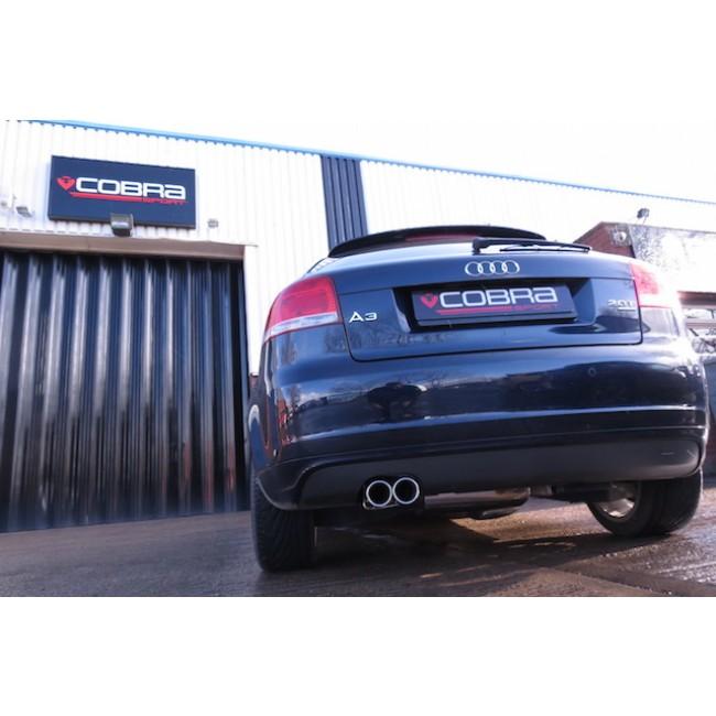 Cobra Sport Audi A3 (8P) 2.0 TFSI Quattro (3 Door) Turbo Back Exhaust - Performance HQ - United Kingdom