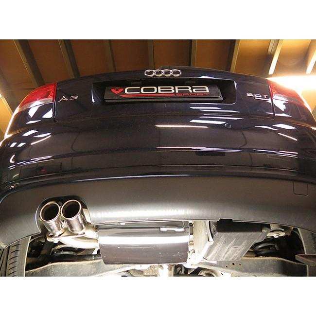Cobra Sport Audi A3 (8P) 2.0 TFSI Quattro (3 Door) Turbo Back Exhaust - Performance HQ - United Kingdom