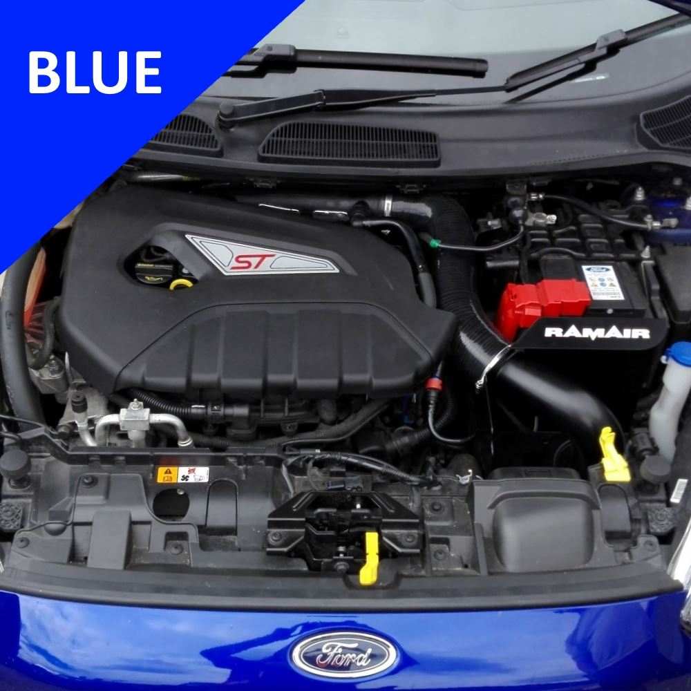 Ford Fiesta ST 180 MK7 Ecoboost Blue Silicone Intake Hose - Performance HQ - United Kingdom