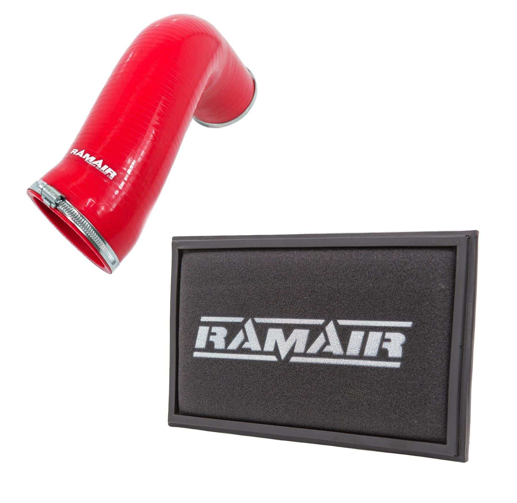 RPF-3129-RIP-RD - Silicone Intake Pipe Hose & Replacement Air Filter - Audi S3 TSI MQB - Performance HQ - United Kingdom