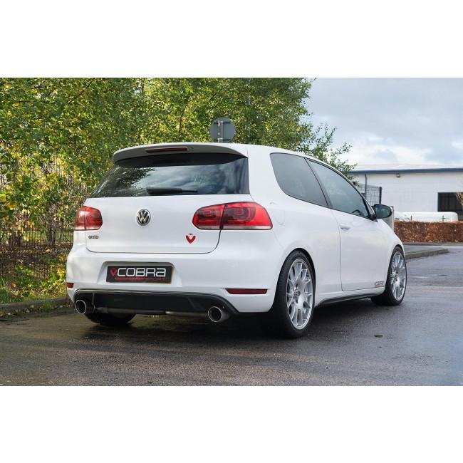 Cobra Sport VW Golf GTD (Mk6) 2.0 TDI (5K) (09-13) Venom Box Delete GTI Style Cat Back Exhaust - Performance HQ - United Kingdom