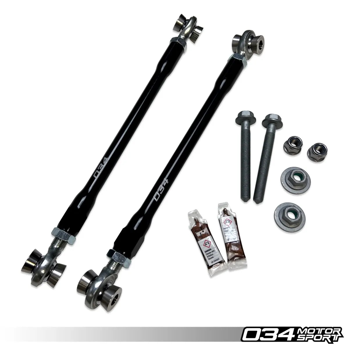 034Motorsport Dynamic+ Camber Toe Kit, Gen 1 & Gen 1.5 Audi R8 (4.2 V8 & 5.2 V10)