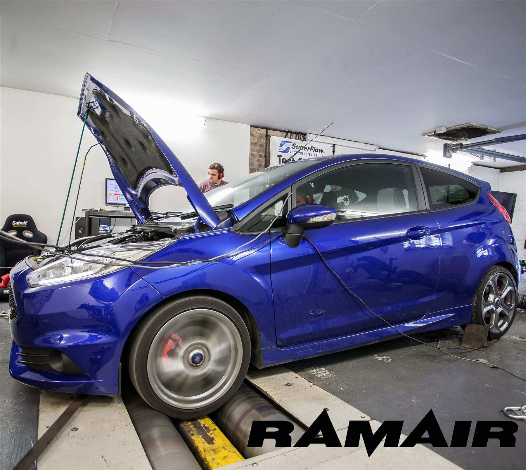 Ford Fiesta ST 180 MK7 Ecoboost Blue Silicone Intake Hose - Performance HQ - United Kingdom