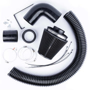 Performance Pleated Induction Kit for VW MK5 Golf R32 3.2 V6 - Black Hoses - Performance HQ - United Kingdom