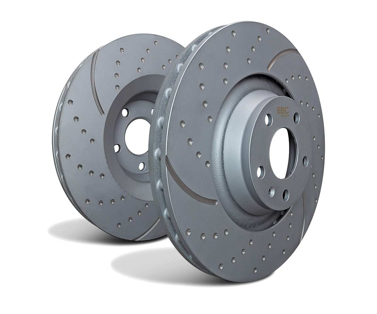 EBC Brakes 295x10mm Rear GD Series Sport Discs (Pair) GD550 - Performance HQ - United Kingdom