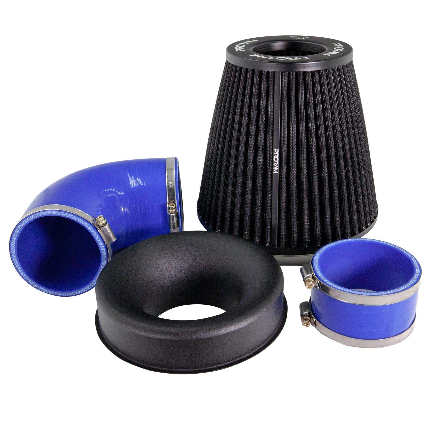 Performance Pleated Induction Kit for MK2 Focus ST - Blue Hoses - Performance HQ - United Kingdom