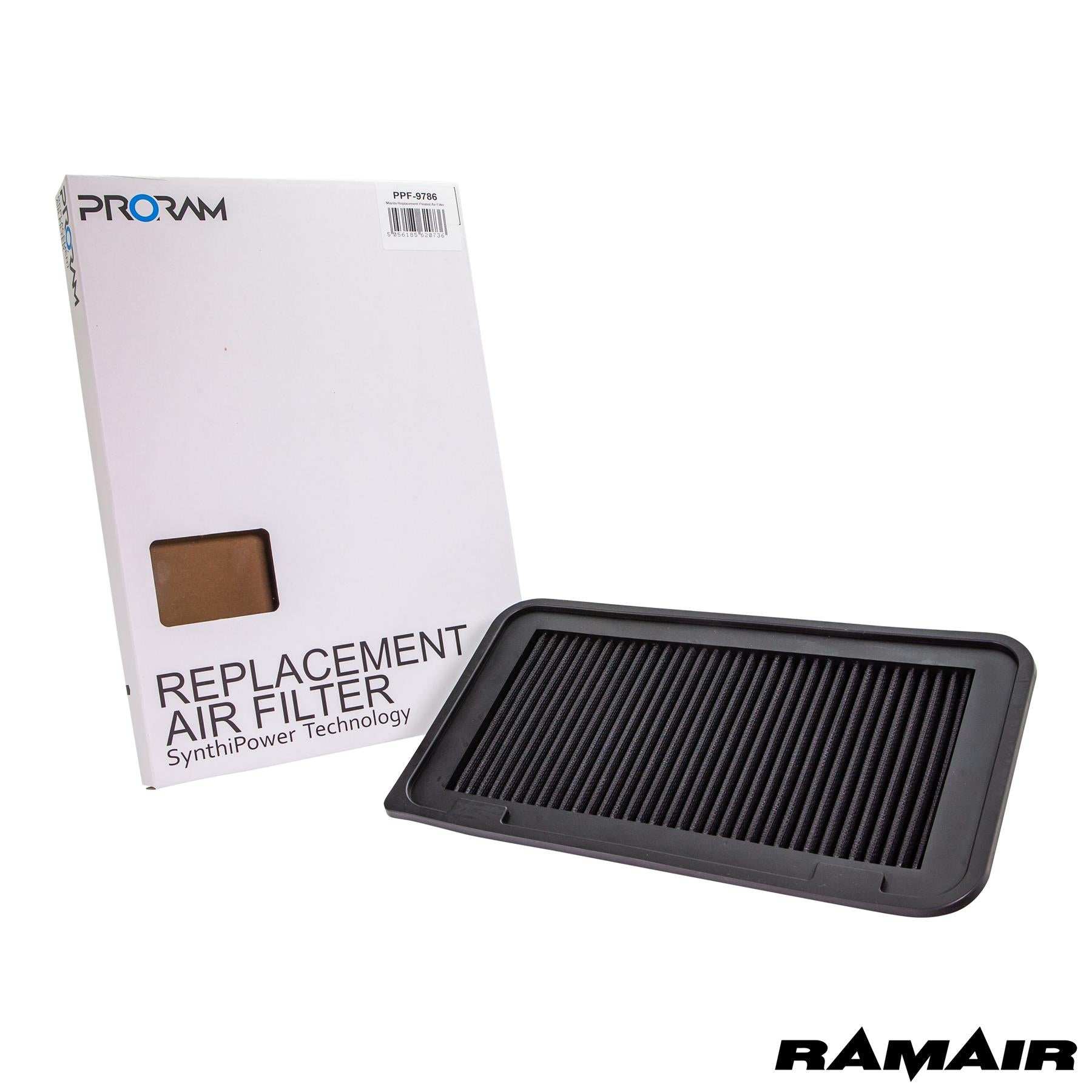 Performance Pleated Replacement Air Filter for Mazda NC 1.8/2.0 - Performance HQ - United Kingdom