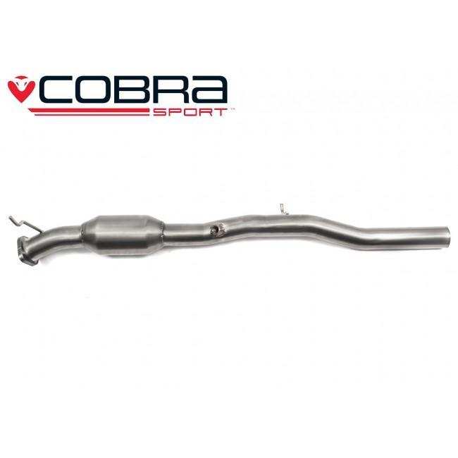 Cobra Sport Ford Fiesta (Mk6) ST 150 Front Pipe Sports Cat/De-Cat Exhaust - Performance HQ - United Kingdom