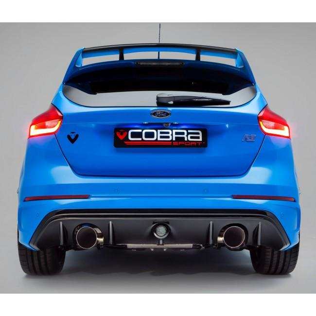 Cobra Sport Ford Focus RS (MK3) Venom Box Delete Race Cat Back Exhaust - Performance HQ - United Kingdom
