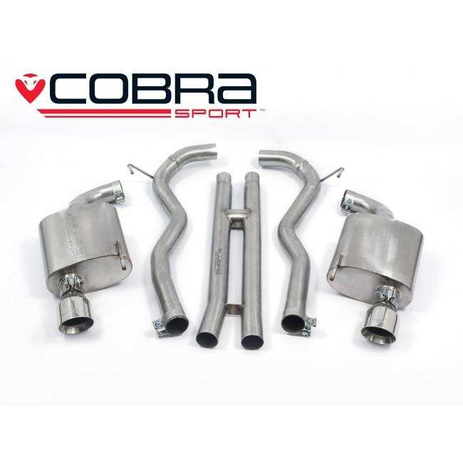 Cobra Sport Ford Mustang 5.0 V8 GT Fastback (2015-18) Cat Back Exhaust - Performance HQ - United Kingdom