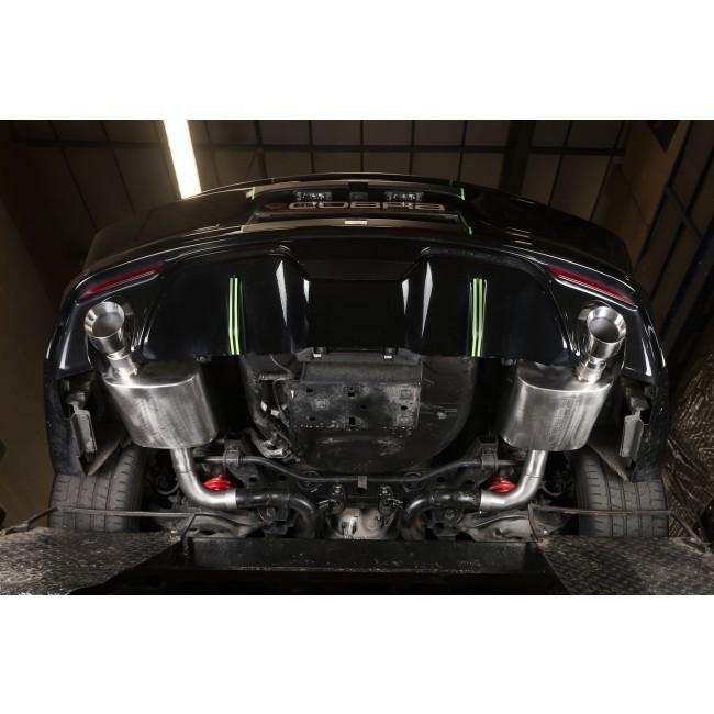 Cobra Sport Ford Mustang 5.0 V8 GT Convertible (2015-18) Axle Back Exhaust - Performance HQ - United Kingdom
