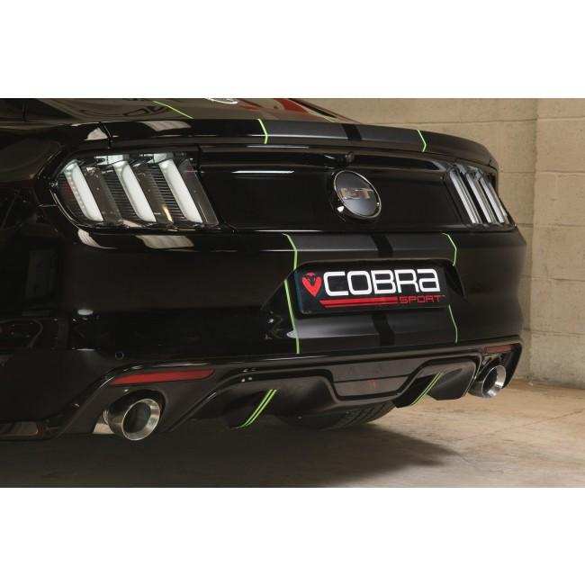 Cobra Sport Ford Mustang 5.0 V8 GT Fastback (2015-18) Venom Box Delete Race Cat Back Exhaust - Performance HQ - United Kingdom