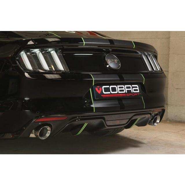 Cobra Sport Ford Mustang 5.0 V8 GT Convertible (2015-18) Venom Box Delete Axle Back Exhaust - Performance HQ - United Kingdom