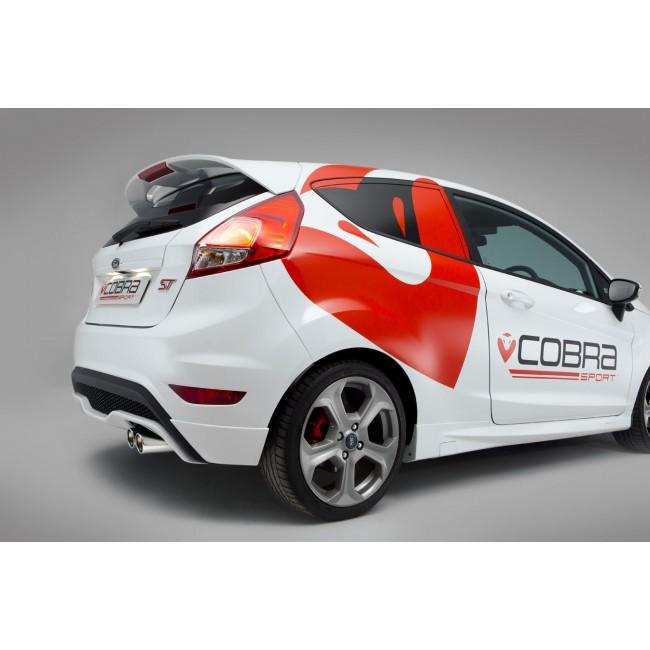 Cobra Sport Ford Fiesta (Mk7) ST 180/200 Venom Box Delete Race (3) Cat Back Exhaust - Performance HQ - United Kingdom