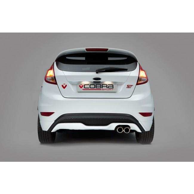 Cobra Sport Ford Fiesta (Mk7) ST 180/200 Venom Box Delete Race (3) Cat Back Exhaust - Performance HQ - United Kingdom