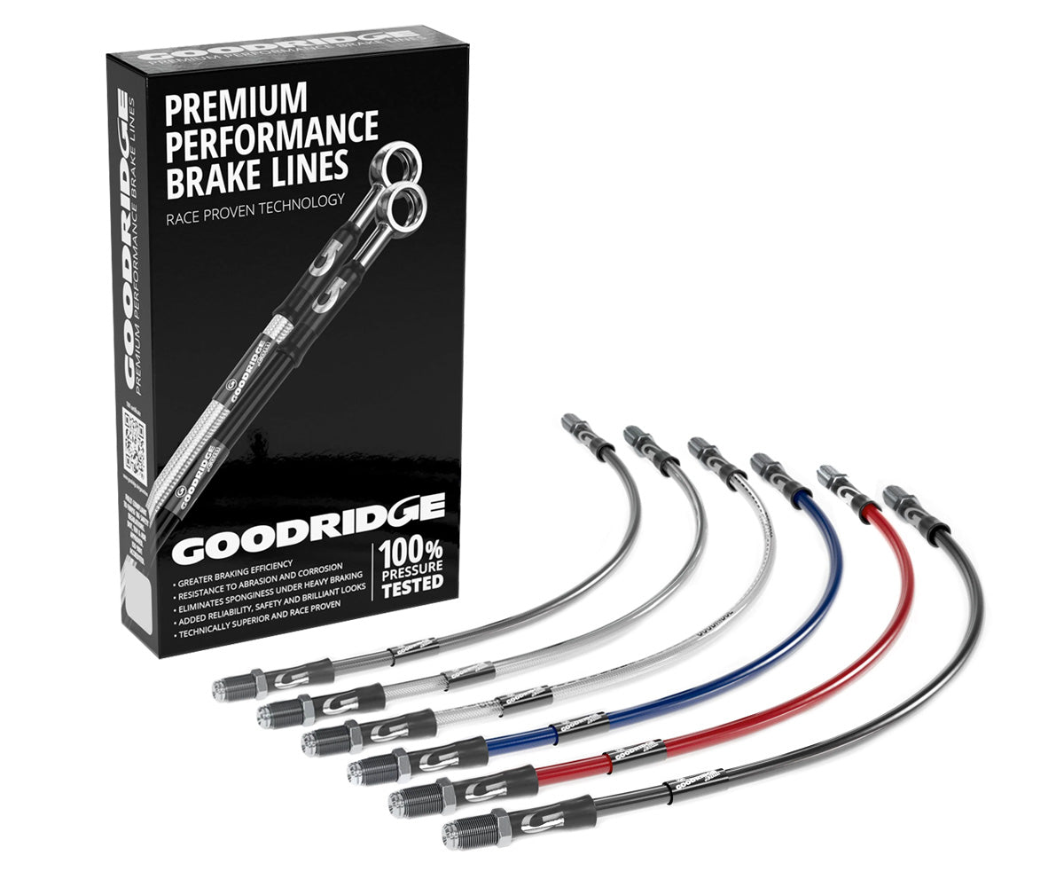 Goodridge Brake Line Set BMW 5 Series E12 M535i 1980-1981