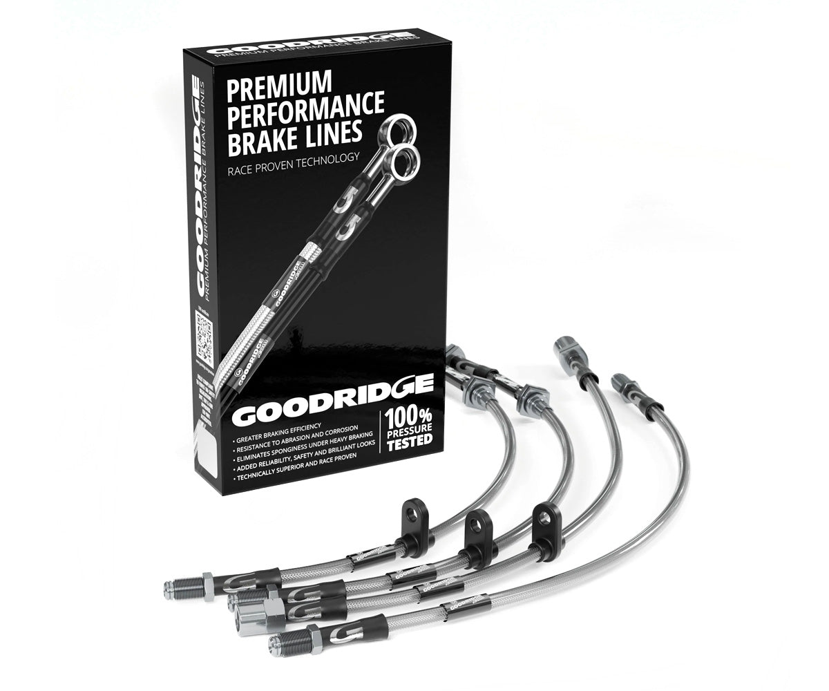 Goodridge Brake Line Set Fiat Punto 1.9 JTD Rear Disc 2001-2005