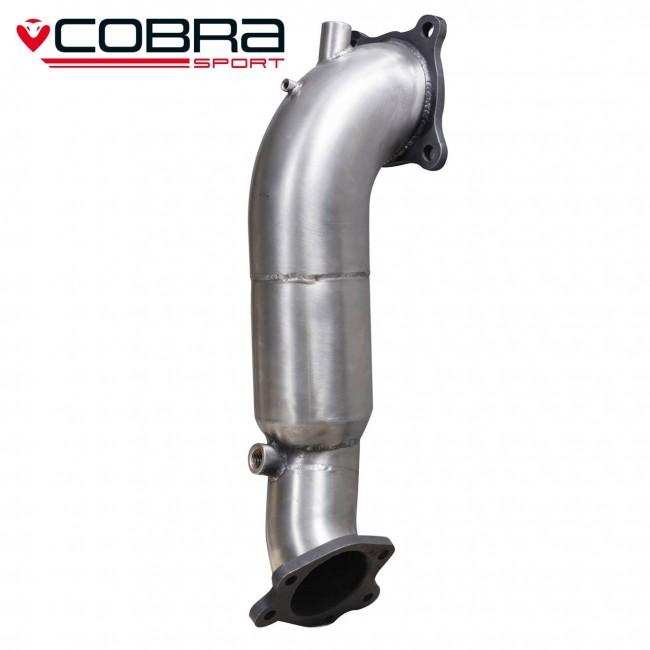 Cobra Sport Honda Civic Type R (FK2) De-Cat/Sports Cat Downpipe Exhaust - Performance HQ - United Kingdom
