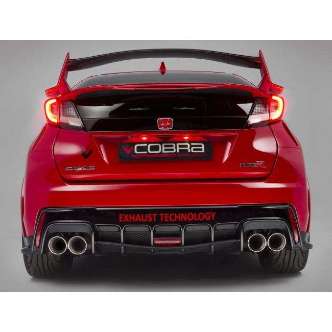 Cobra Sport Honda Civic Type R (FK2) Cat Back Exhaust - Performance HQ - United Kingdom